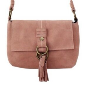 Elle & Jae Gypset Pink Suede
Crossbody Bag